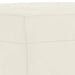 Set de canapele cu perne, 3 piese, crem, catifea - WALTI WALTI