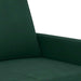 Set de canapele cu perne, 2 piese, verde închis, catifea - WALTI WALTI