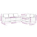 Set de canapele cu perne, 2 piese, roz, catifea - WALTI WALTI