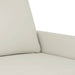 Set de canapele cu perne, 3 piese, crem, catifea - WALTI WALTI