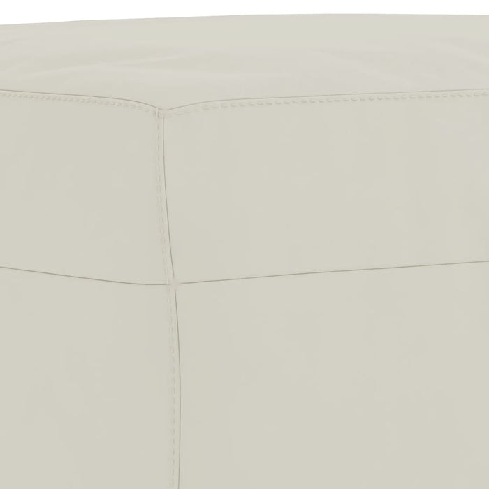 Set de canapele cu perne, 3 piese, crem, catifea - WALTI WALTI