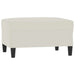 Set de canapele cu perne, 3 piese, crem, catifea - WALTI WALTI