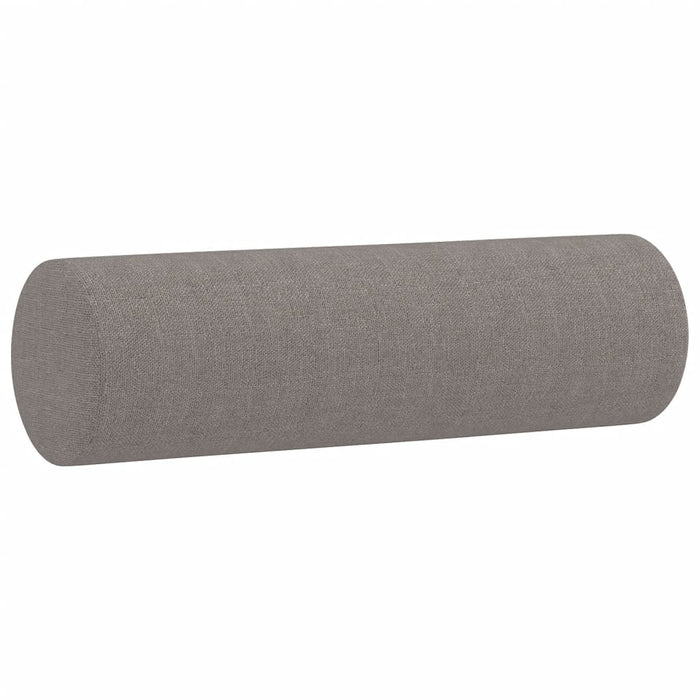 Set de canapele cu perne, 4 piese, gri taupe, textil - WALTI WALTI