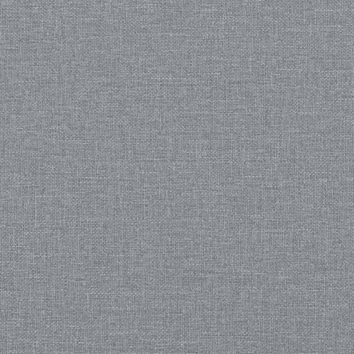 Set de canapele cu perne, 2 piese, gri deschis, textil - WALTI WALTI