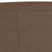 Set de canapele cu perne, 3 piese, maro, textil - WALTI WALTI