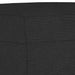 Set de canapele cu perne, 3 piese, negru, textil - WALTI WALTI