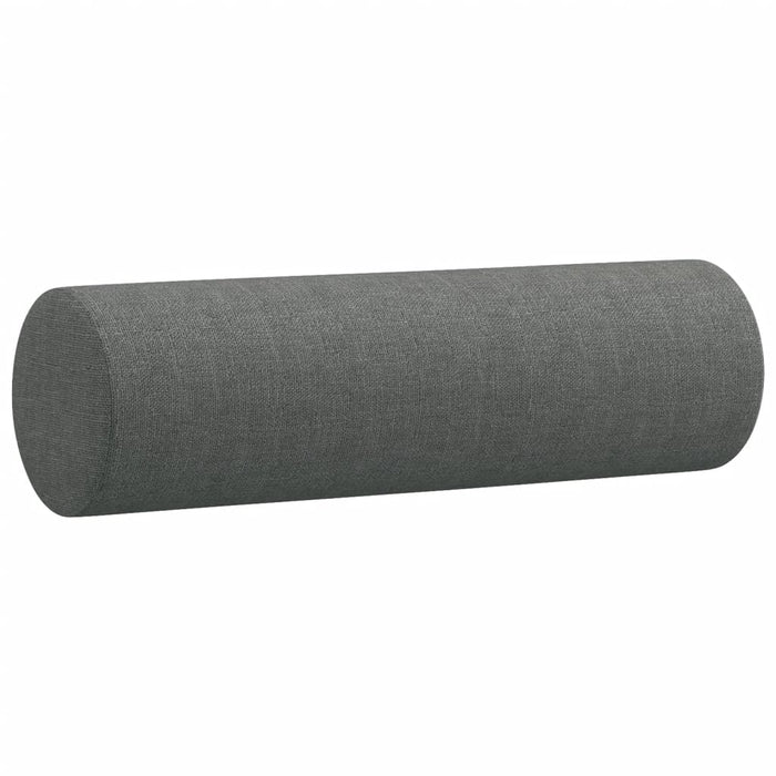 Set de canapele cu perne, 2 piese, gri închis, material textil - WALTI WALTI