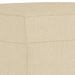 Set de canapele cu perne, 3 piese, crem, textil - WALTI WALTI
