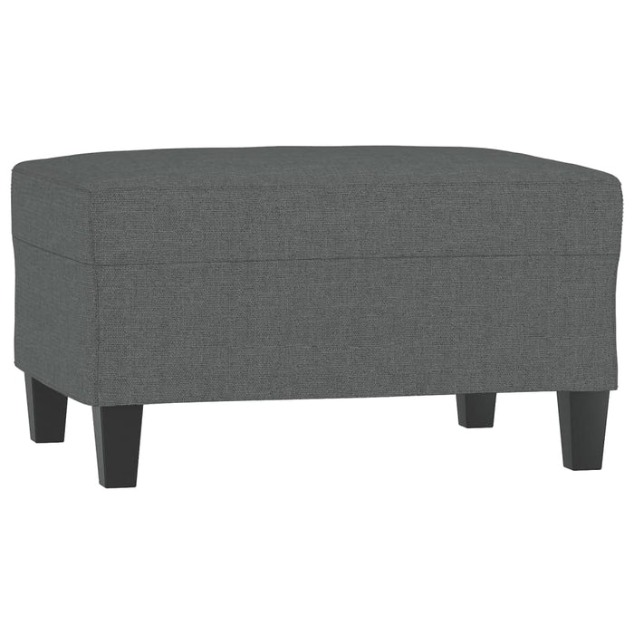 Set de canapele cu perne, 4 piese, gri închis, material textil - WALTI WALTI
