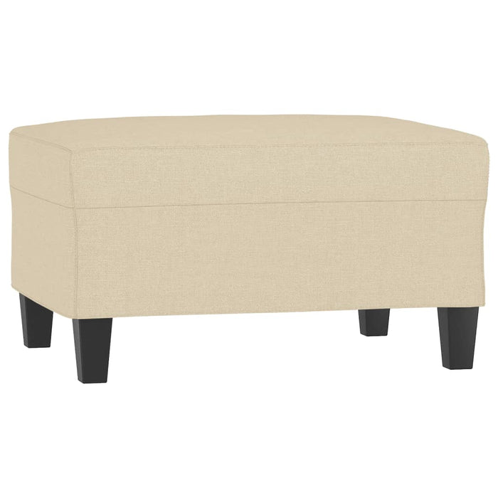 Set de canapele cu perne, 4 piese, crem, microfibră - WALTI WALTI