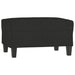 Set de canapele cu perne, 4 piese, negru, material textil - WALTI WALTI