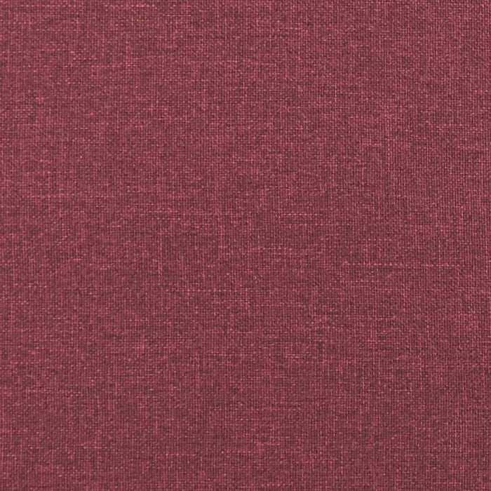 Set canapea cu perne, 4 piese, roșu vin, material textil WALTI