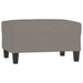 Set de canapele cu perne, 4 piese, gri taupe, textil - WALTI WALTI