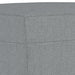Set de canapele cu perne, 3 piese, gri deschis, textil - WALTI WALTI