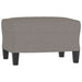 Set de canapea cu perne, 3 piese, gri taupe, material textil - WALTI WALTI