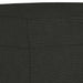 Set de canapele cu perne, 3 piese, negru, textil - WALTI WALTI