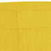 Set de canapele cu perne, 3 piese, galben deschis, textil - WALTI WALTI