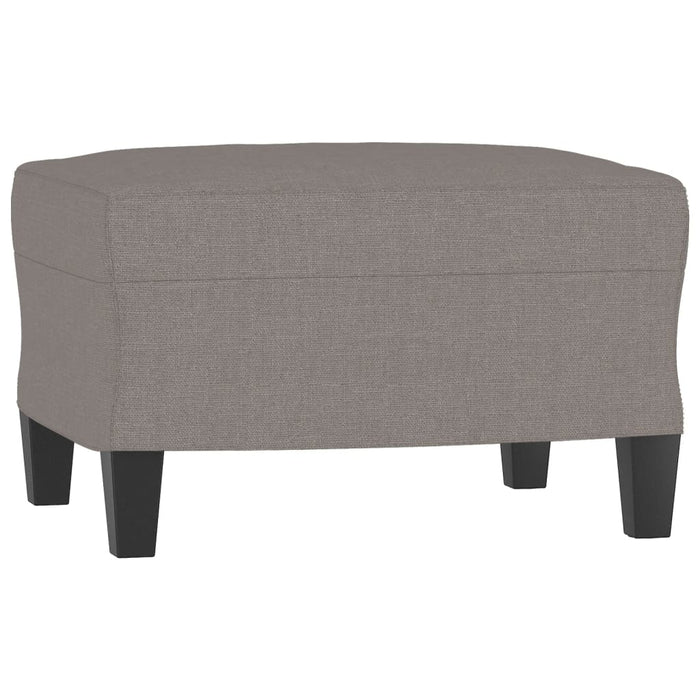 Set de canapea cu perne, 3 piese, gri taupe, material textil - WALTI WALTI