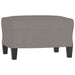 Set de canapea cu perne, 3 piese, gri taupe, material textil - WALTI WALTI