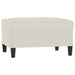 Set de canapele cu perne, 4 piese, crem, catifea - WALTI WALTI