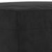 Set de canapele cu perne, 3 piese, negru, catifea - WALTI WALTI