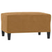 Set de canapele cu perne, 3 piese, maro, catifea - WALTI WALTI