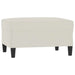 Set de canapele cu perne, 3 piese, crem, catifea - WALTI WALTI
