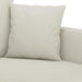 Set de canapele cu perne, 3 piese, crem, catifea - WALTI WALTI