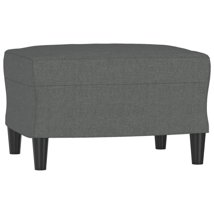 Set de canapele cu perne, 4 piese, gri închis, textil - WALTI WALTI