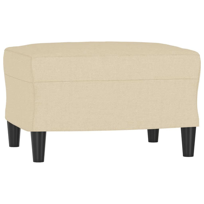 Set de canapele cu perne, 4 piese, crem, textil - WALTI WALTI