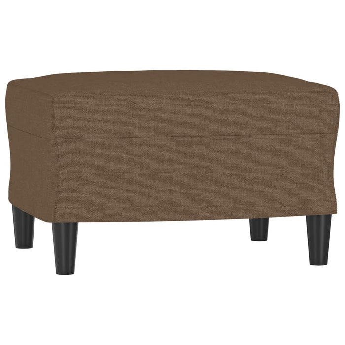 Set de canapele cu perne, 4 piese, maro, textil WALTI