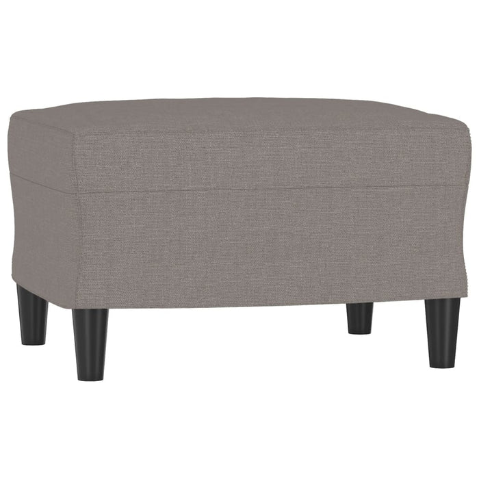 Set de canapea cu perne, 4 piese, gri taupe, material textil - WALTI WALTI
