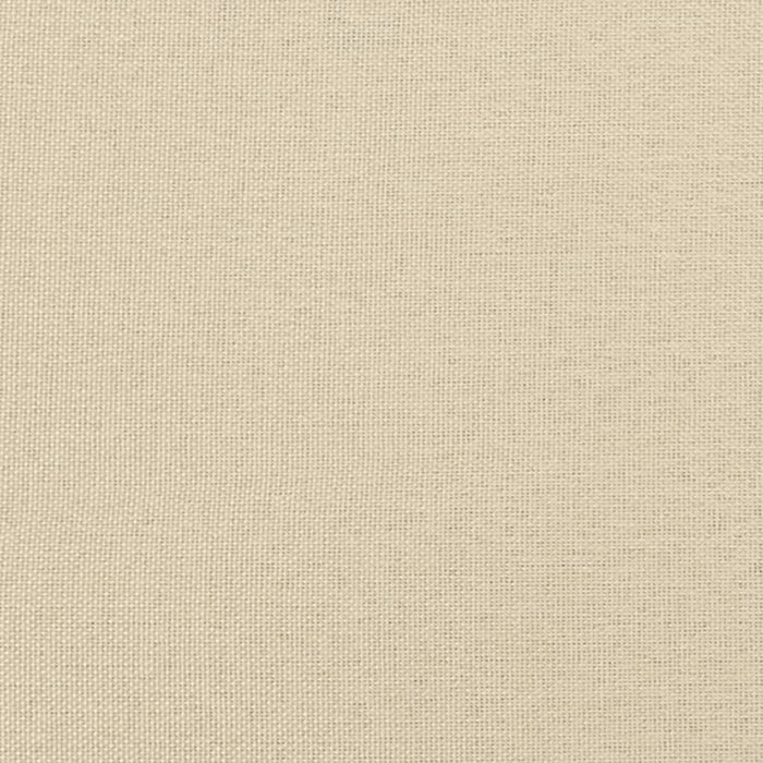 Set de canapele cu perne, 3 piese, crem, textil - WALTI WALTI