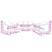 Set de canapele cu perne, 3 piese, gri taupe, textil - WALTI WALTI
