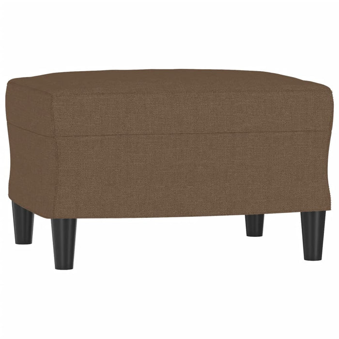 Set de canapele cu perne, 4 piese, maro, textil WALTI