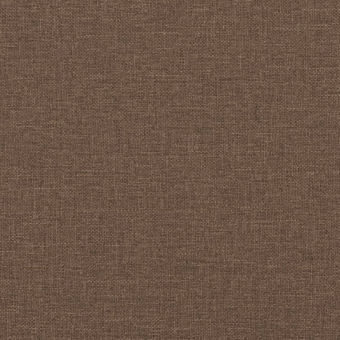 Set de canapele cu perne, 3 piese, maro, textil - WALTI WALTI