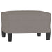 Set de canapea cu perne, 3 piese, gri taupe, material textil - WALTI WALTI