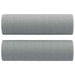 Set de canapele cu perne, 2 piese, gri deschis, material textil - WALTI WALTI
