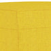 Set de canapele cu perne, 3 piese, galben deschis, textil - WALTI WALTI
