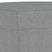 Set de canapele cu perne, 3 piese, gri deschis, textil - WALTI WALTI