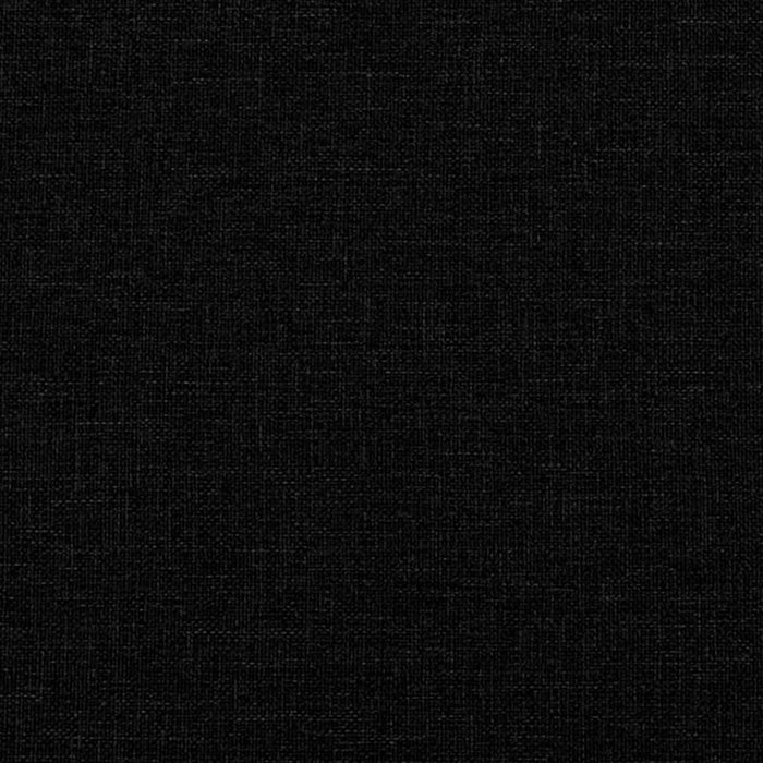 Set de canapele cu perne, 3 piese, negru, textil - WALTI WALTI