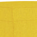 Set de canapele cu perne, 3 piese, galben deschis, textil - WALTI WALTI