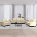 Set de canapele, 3 piese, crem, material - WALTI WALTI