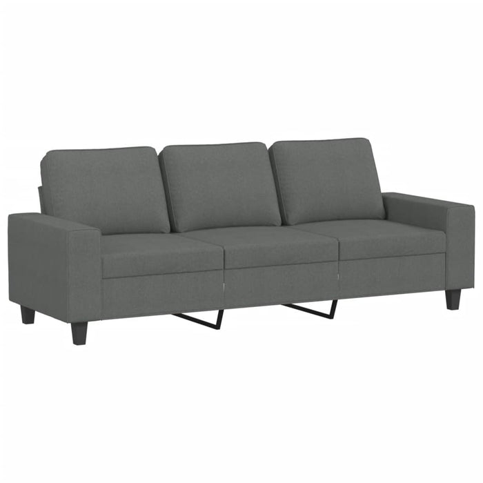 Set de canapele, 4 piese, gri închis, material textil - WALTI WALTI
