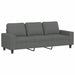 Set de canapele, 4 piese, gri închis, material textil - WALTI WALTI