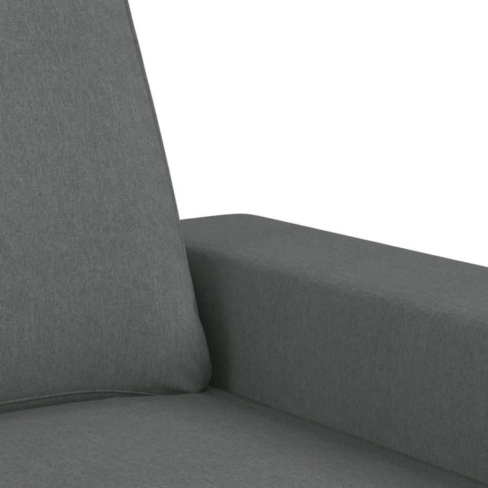 Set de canapele, 4 piese, gri închis, material textil - WALTI WALTI