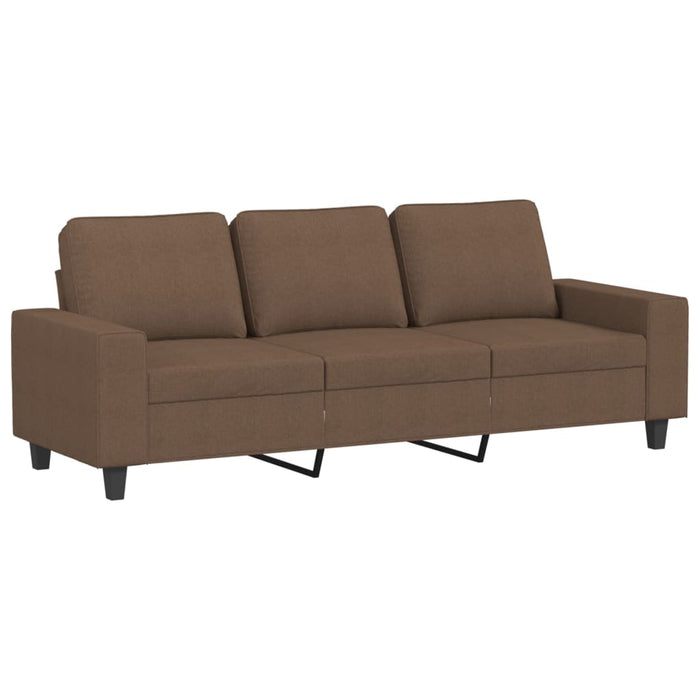 Set de canapele, 4 piese, maro, textil - WALTI WALTI