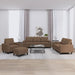 Set de canapele, 4 piese, maro, textil - WALTI WALTI