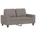 Set de canapele, 4 piese, gri taupe, textil - WALTI WALTI