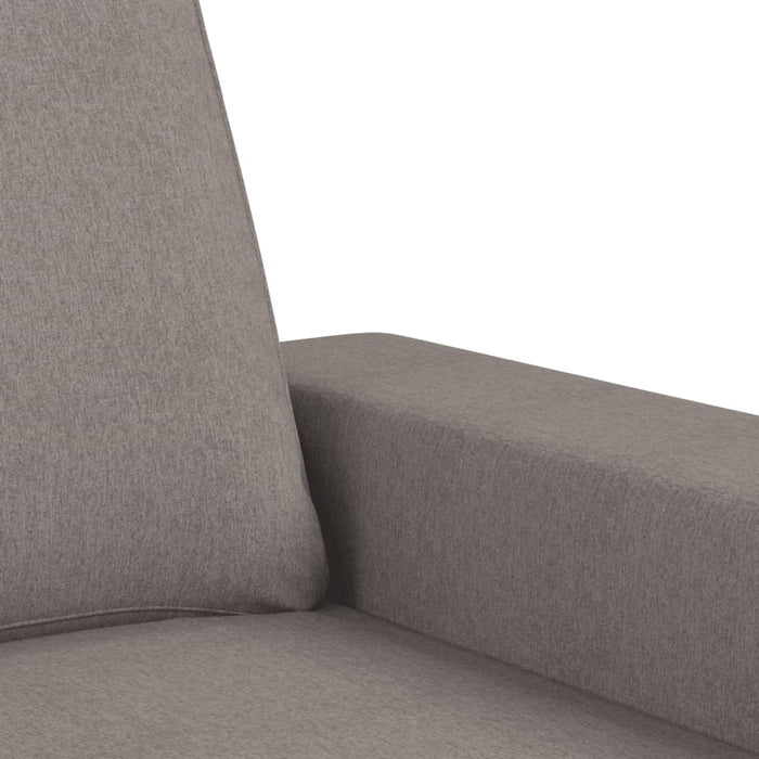 Set de canapele, 4 piese, gri taupe, textil - WALTI WALTI